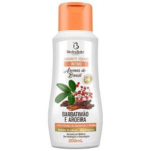 Sabonete Íntimo Feminino Barbatimão e Aroeira Bio Instinto 200ml