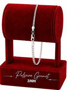 Pulseira Grumet 3mm - 18cm