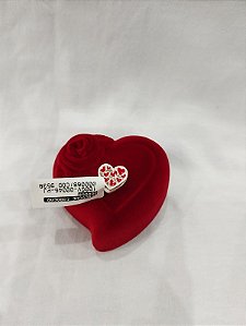 Berloque Coração Vermelho – Prata 925