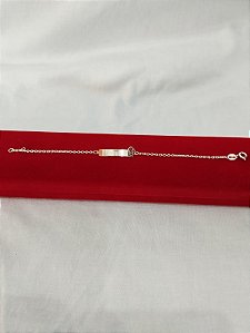 Pulseira Placa Menino – Prata 925