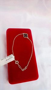Pulseira Van Cleef Inspired – Trevo da Sorte Preto