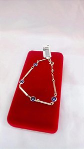 Pulseira Olho Grego Azul – Proteção e Estilo