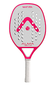 RAQUETE ALMA GENIUS MATIRA BRANCA E ROSA