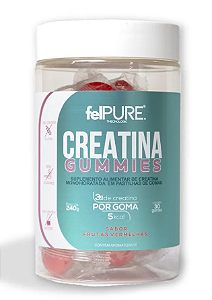 CREATINA EM GUMMIE FELPURE - 30un