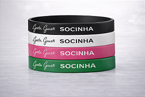 PULSEIRA SILICONE SOCINHA - GRETA GIUSTI