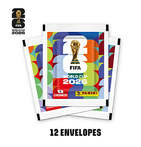 PRÉ VENDA - Copa Do Mundo 2026 - Kit Com 12 Envelopes - FIFA WORLD CUP 2026™️ Pular para o final da Galeria de imagens