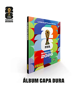 PRÉ VENDA - Copa Do Mundo 2026 - Álbum Capa Dura - FIFA WORLD CUP 2026