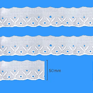 Bordado Inglês NYBC CTB 143 – 5,0 cm x 13,7 m