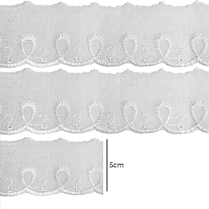 Bordado Inglês NYBC CTB 154 – 5,0 cm x 13,7 m