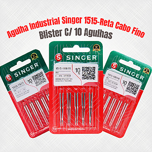 Agulha Industrial Singer 1515 - Reta Cabo Fino