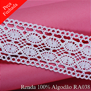 Renda 100% Algodão RA038 - Artepunto