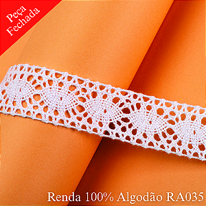 Renda 100% Algodão RA035 - Artepunto