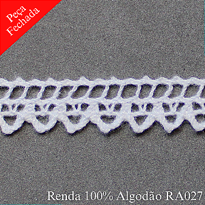 Renda 100% Algodão RA027 - Artepunto