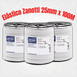Elástico Zanotti N°15 Jaraguá - 14mm x 100M