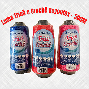 Linha Tricô e Crochê Rayontex - 500M