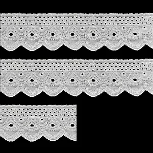 Bordado Inglês RO.152306 - 5cm x 13,7m