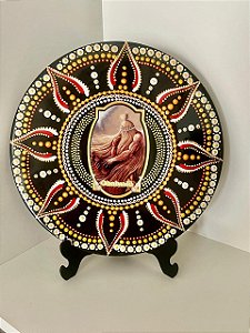 Mandala da Cura e Renascimento — Inspirada na Energia de Obaluaê