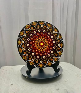 Mandala da Chama Interior Esta mandala foi criada para despertar o fogo sagrado