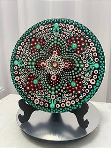 Mandala da Cura no silêncio da criação, nasceu esta mandala