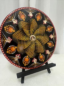 Mandala da Alegria esta mandala é um sol que sorri. 2