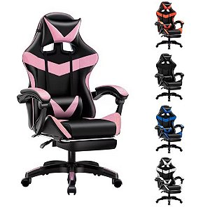 cadeira gamer profissional-design ergonomico e reclinável.