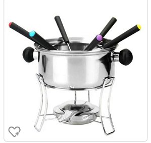 APARELHO DE FONDUE C/10PCS INOX