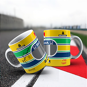 Caneca Personalizada Ayrton Senna (C002)