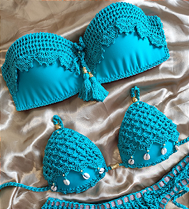 Duo Jóias Raras Turquesa - SL Luxury Beachwear