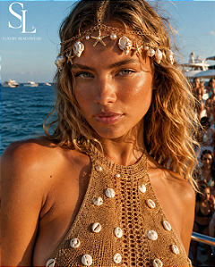 Solaris Douré Headpiece - Acessório de cabeça