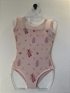 Collant Kids sublimado com renda