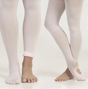 Meia calça conversível em suplex infantil Dancin