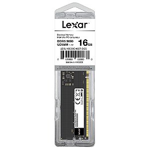 Memória RAM Lexar DDR5 16GB 5600MHz - Performance Superior para Seu Computador