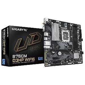 Placa Mãe Gigabyte B760M D3HP Wi-Fi 6 - Desempenho Superior para sua Configuração