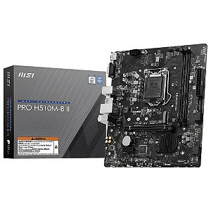 Placa Mãe MSI Pro H510M-B II - Desempenho e Confiabilidade para Seu PC