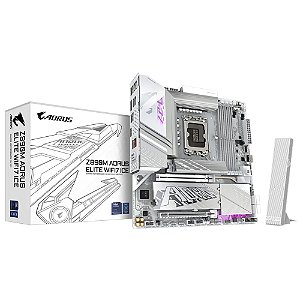 Placa Mãe Gigabyte Z890M AORUS Elite Wi-Fi 7 Ice Socket LGA 1851 / DDR5
