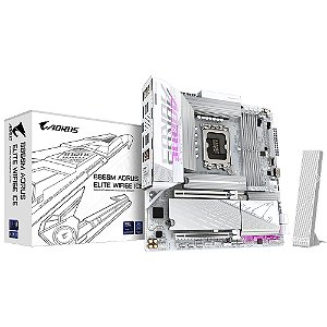 Placa Mãe Gigabyte B860M AORUS Elite Wi-Fi 6E - Desempenho e Conectividade Superior