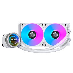 Water Cooler Para Processador Lian Li GA2T24W GA II Trinity 240MM ARGB - Branco (Recondicionado)