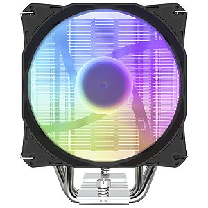 Cooler para Processador darkFlash Storm Z4 Rainbow 120MM RGB - Preto