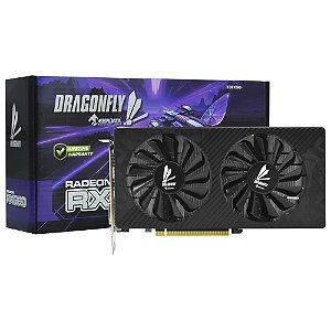 Placa de Vídeo Keepdata Dragonfly 16GB Radeon RX580 GDDR5
