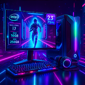 Computador Gamer Completo PG2E-1021CH - Desempenho e Estilo em um Só Pacote