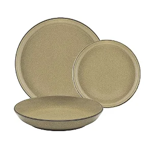 Aparelho de Jantar 15 Peças Flat Ocre