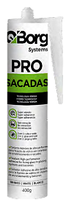 QBORG PRO SACADAS TUBO BRANCO 400G
