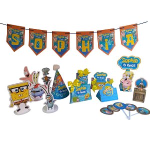 Kit festa Bob Esponja