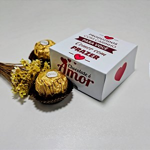 Caixa Amor de chocolate