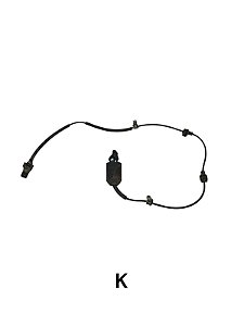 Sensor ABS Traseiro Direito HONDA CITY EXL CVT 2015f
