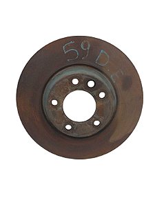 disco freio dianteiro esquerdo porsche cayenne v8 2004 2006 145200