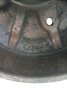 tambor freio traseira direita Citroën C3 2014 150438