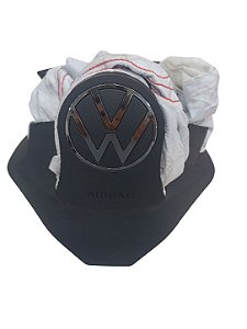 bolsa airbag volante Volkswagen nivus 2024 acionado