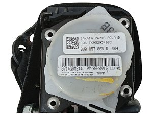 cinto segurança traseiro Audi q3 2014 2015 8u0857805 N2