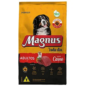 Ração Magnus Premium Todo Dia Cães Adultos sabor Carne 15kg